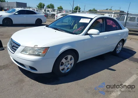 2009 Hyundai Sonata Gls from USA, damaged, VIN 5NPET46C29H554808